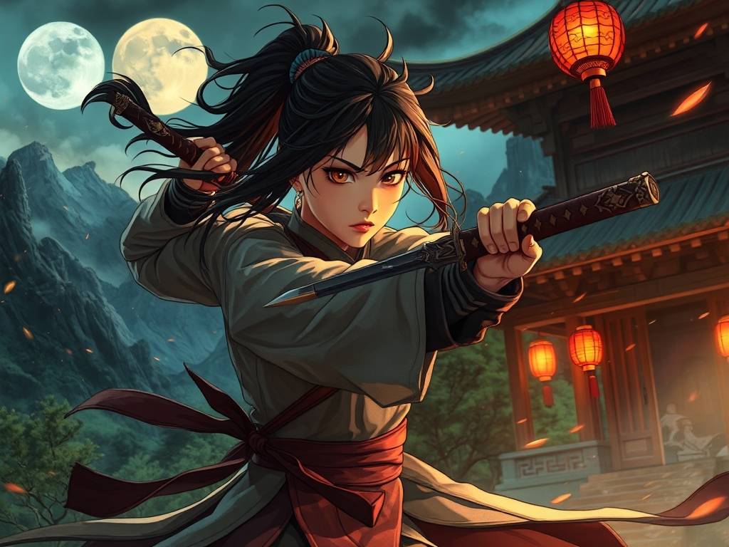 天龙八部刀光剑影私服网，重温经典武侠世界的独特魅力  第4张