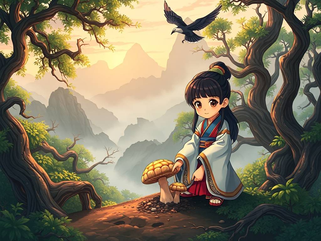 天龙八部私服中的灵芝奇缘，虚拟江湖里的珍稀宝藏探秘