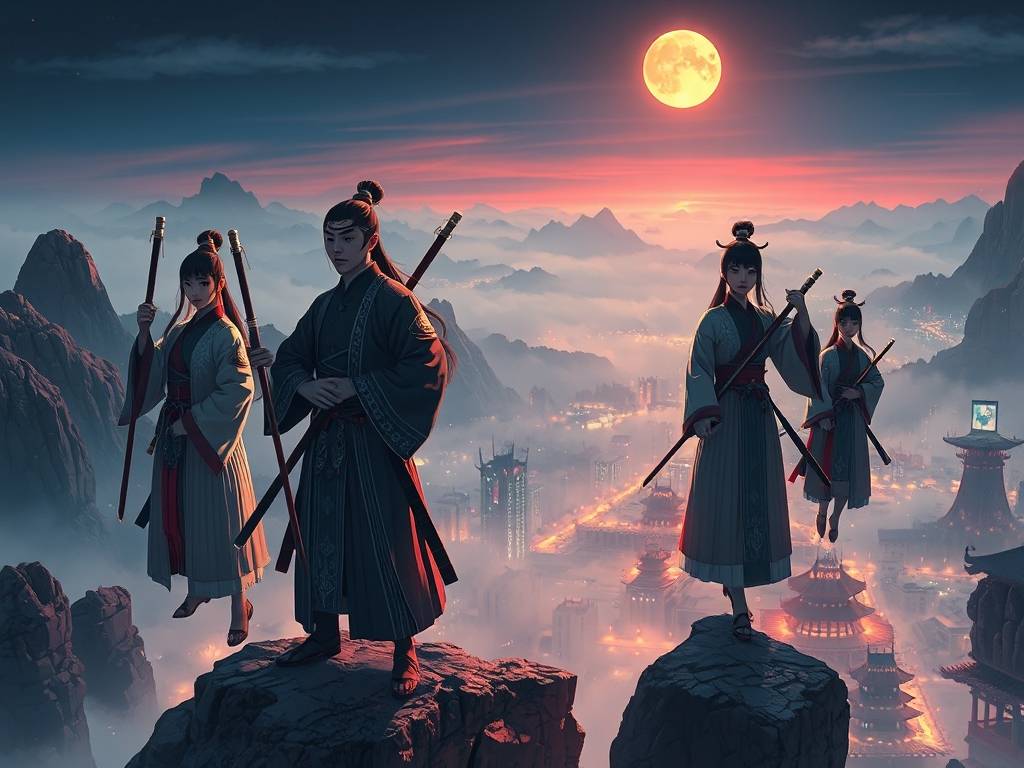 天龙八部SF，虚拟江湖中的武侠梦与现实挑战
