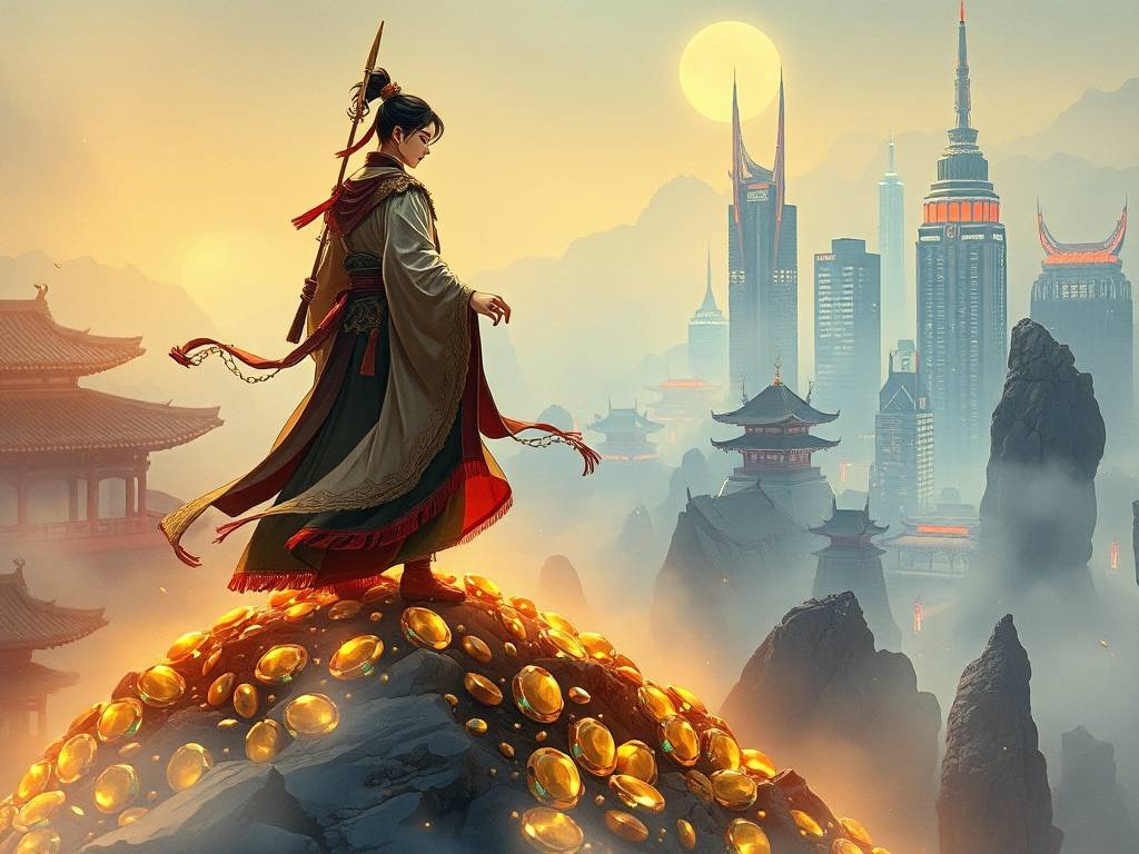 天龙八部SF打金服，虚拟江湖中的财富密码