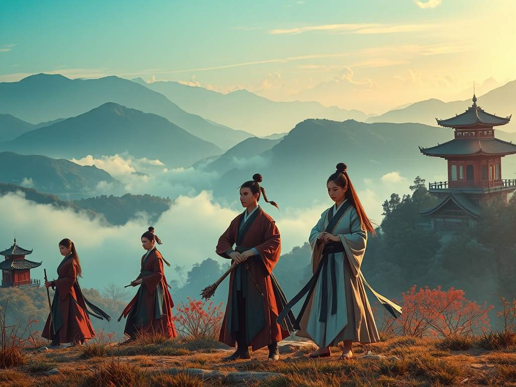 110天龙八部SF，重温经典武侠世界的私服魅力