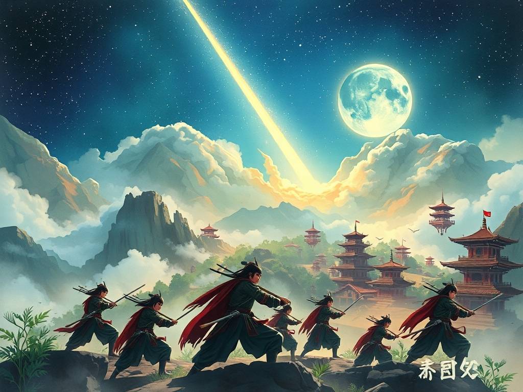 天龙八部SF官方，重温经典武侠世界的魅力与风险