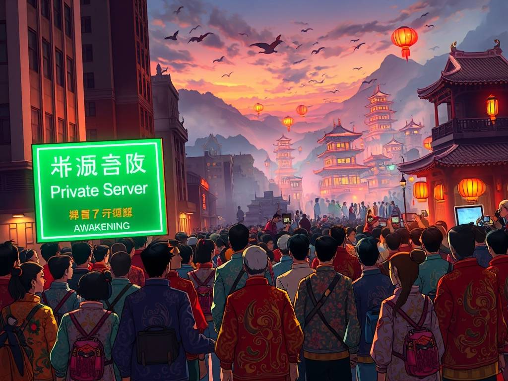 天龙八部私服开区热潮，玩家追捧的背后与风险分析  第4张
