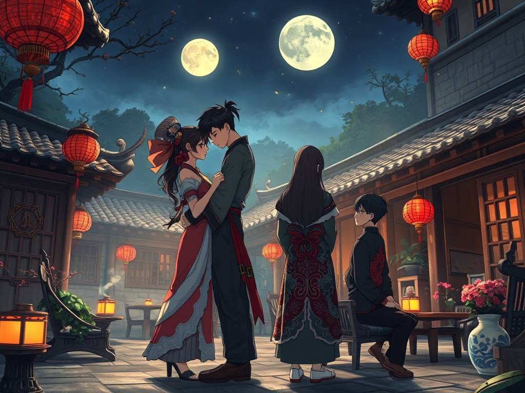 天龙八部私服情缘，虚拟江湖中的真实情感