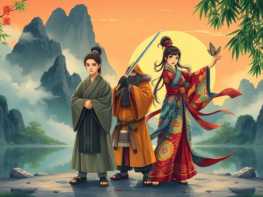 复古天龙八部私服，重温经典，再续江湖梦