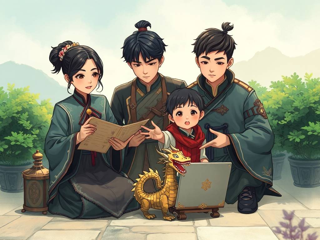 天龙八部私服QQ千人群，游戏江湖的另一面
