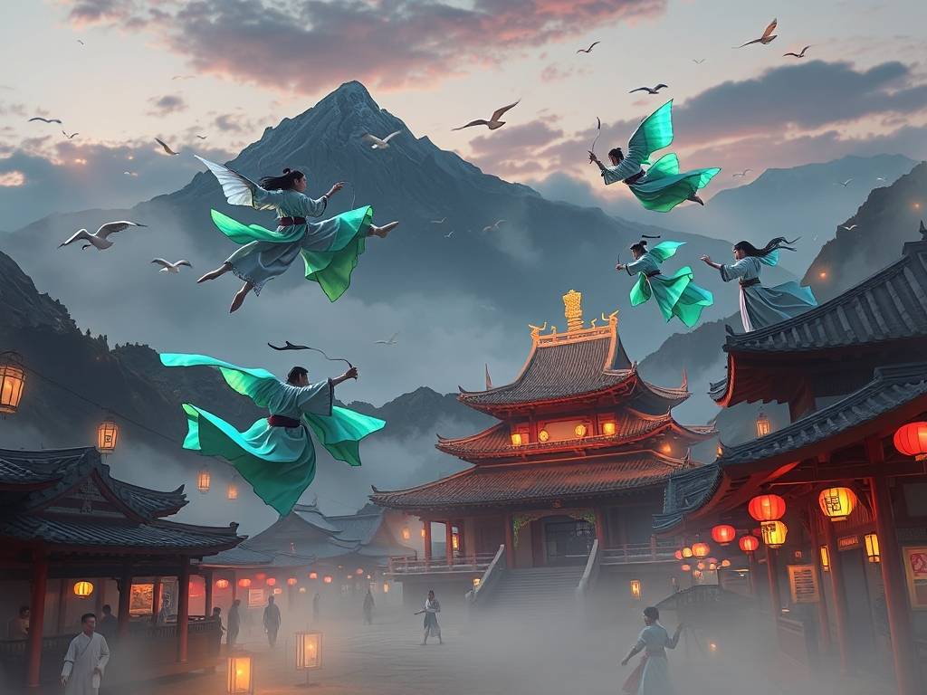 天龙八部SF，虚拟江湖中的武侠梦与现实反思