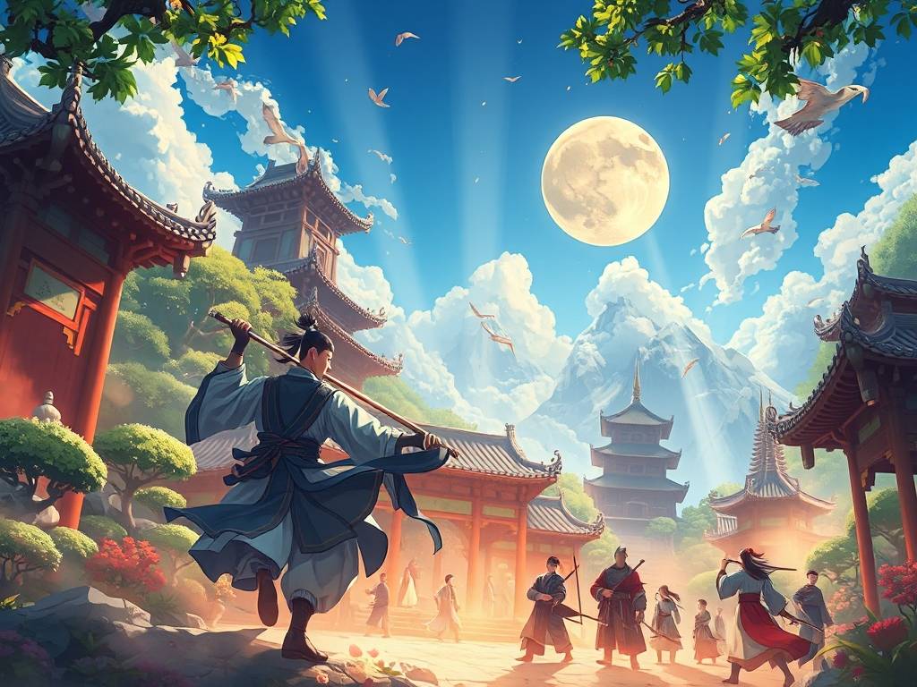 天龙八部手游私服无限元宝横屏版，畅享武侠世界的极致体验
