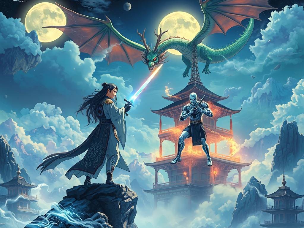SF天龙八部之宿敌，当科幻与武侠在虚拟江湖中交锋