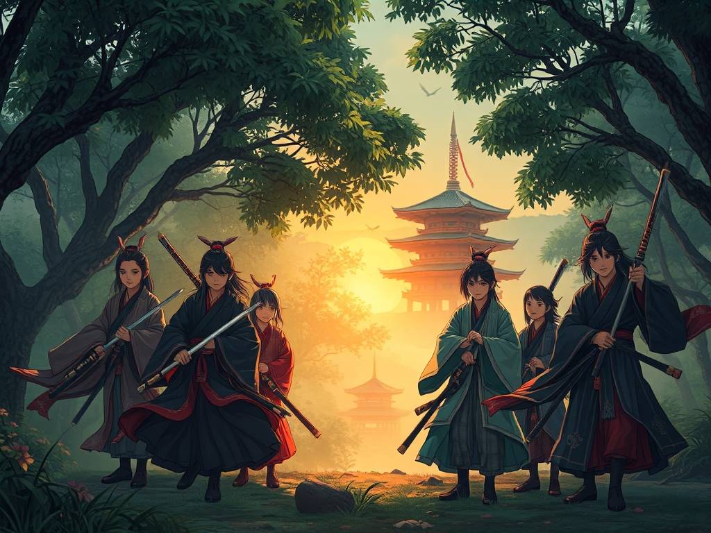 火影天龙八部私服，当忍者遇上武侠，跨次元的游戏狂欢