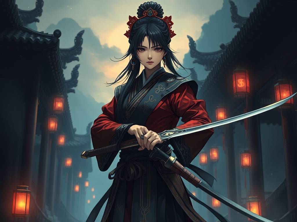 天龙八部私服古墓杀手，虚拟江湖中的暗影传说